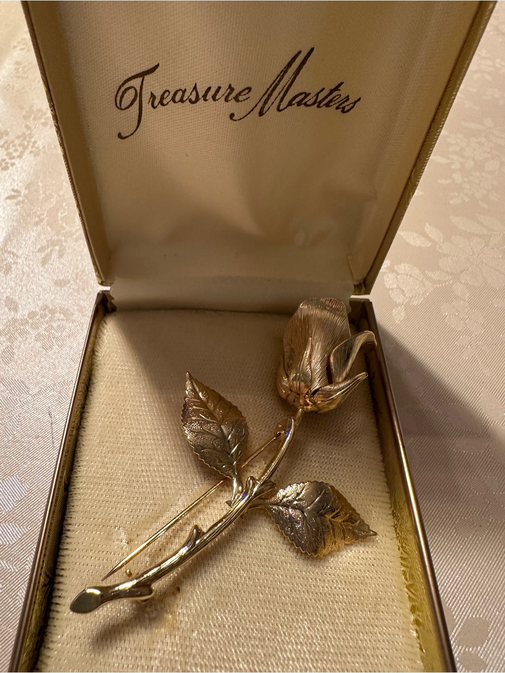 Vintage Rare Brooch By Treasure Masters